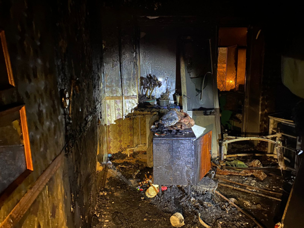 В Нижнем Тагиле горела квартира. Её хозяйка в реанимации (фото) 0
