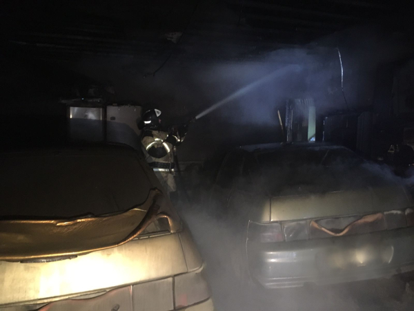 В гараже дома на Тагилстрое загорелась одна из Лад (фото) 1