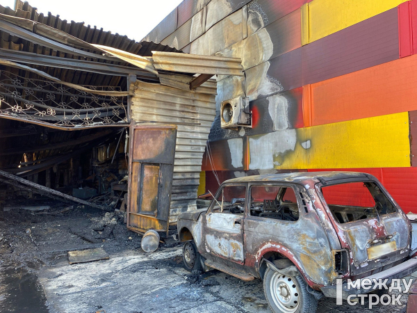 В Нижнем Тагиле сгорел автосервис с 5 машинами (фото) 0