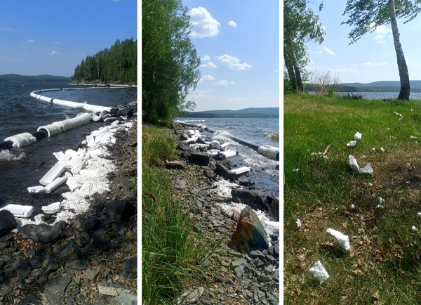 Подрядчик, занимающийся очисткой Черноисточинского пруда, возместит ущерб экологии от пенопласта 0