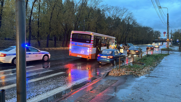 Автобус Евраз НТМК сбил женщину на «зебре» (фото) 0