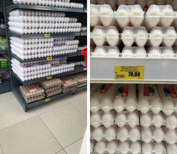 Яйца за 80 рублей, которые покупал замгубернатора, больше не продают 0